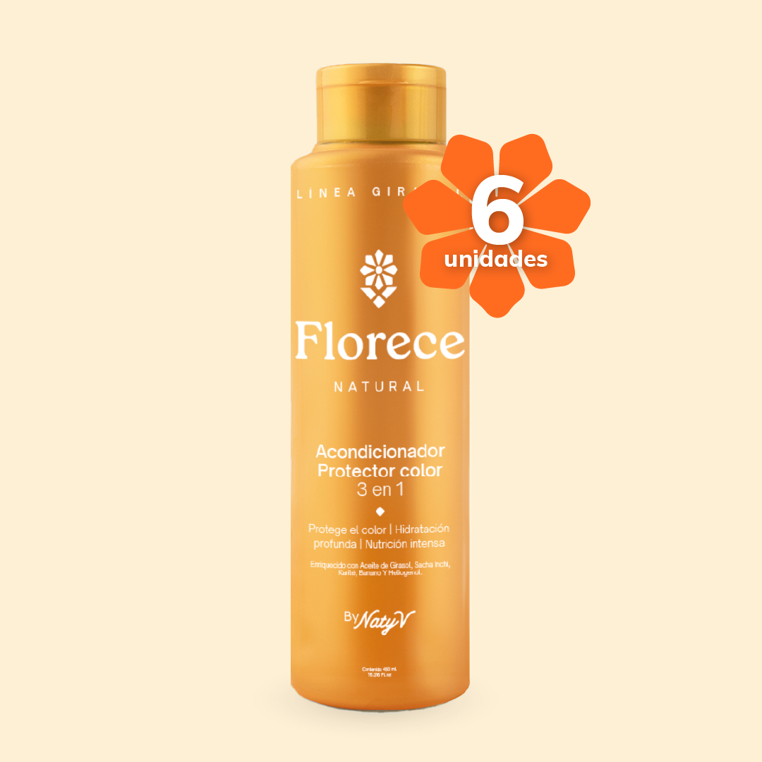 Acondicionador y Crema para Peinar Capilar - Girasol Adultos 3 en 1