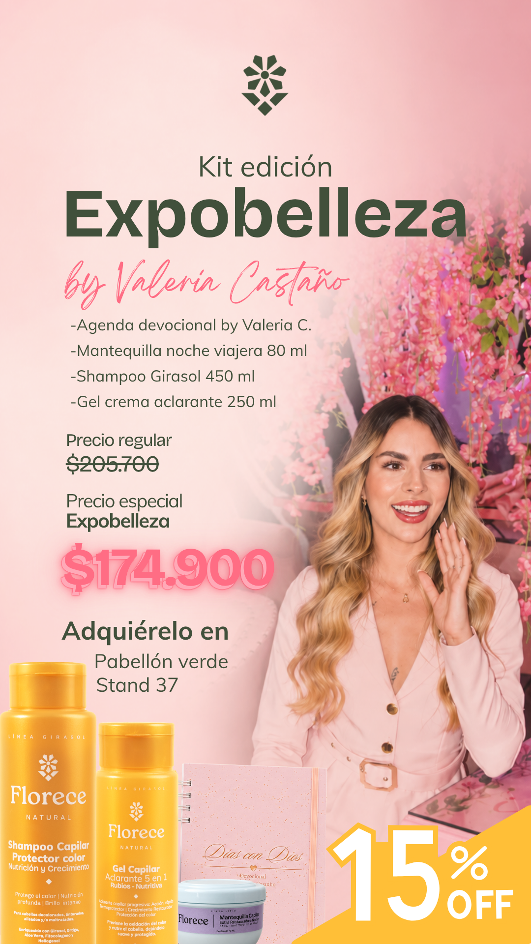 Kit Valeria castaño expobelleza