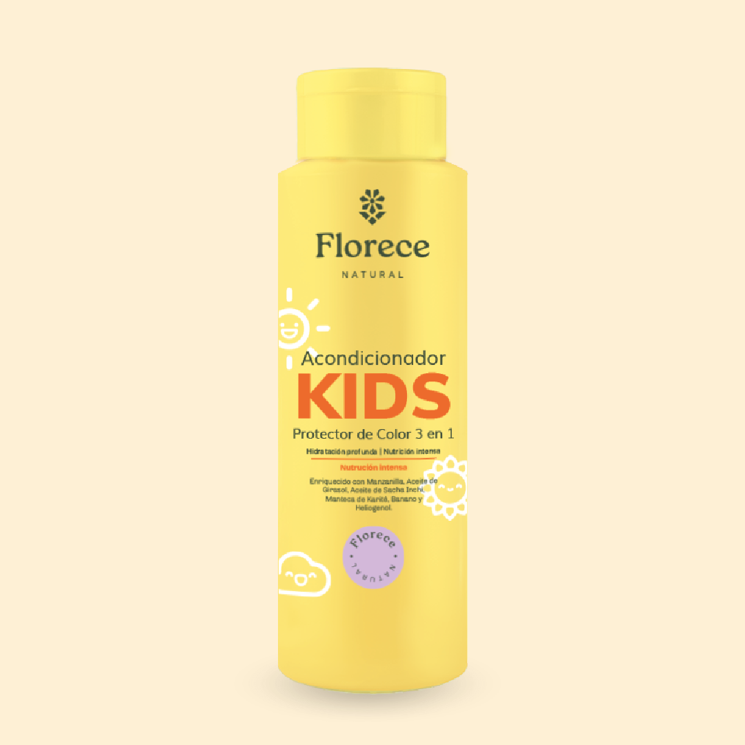 Acondicionador y Crema para Peinar Capilar - Manzanilla Kids 2 en 1