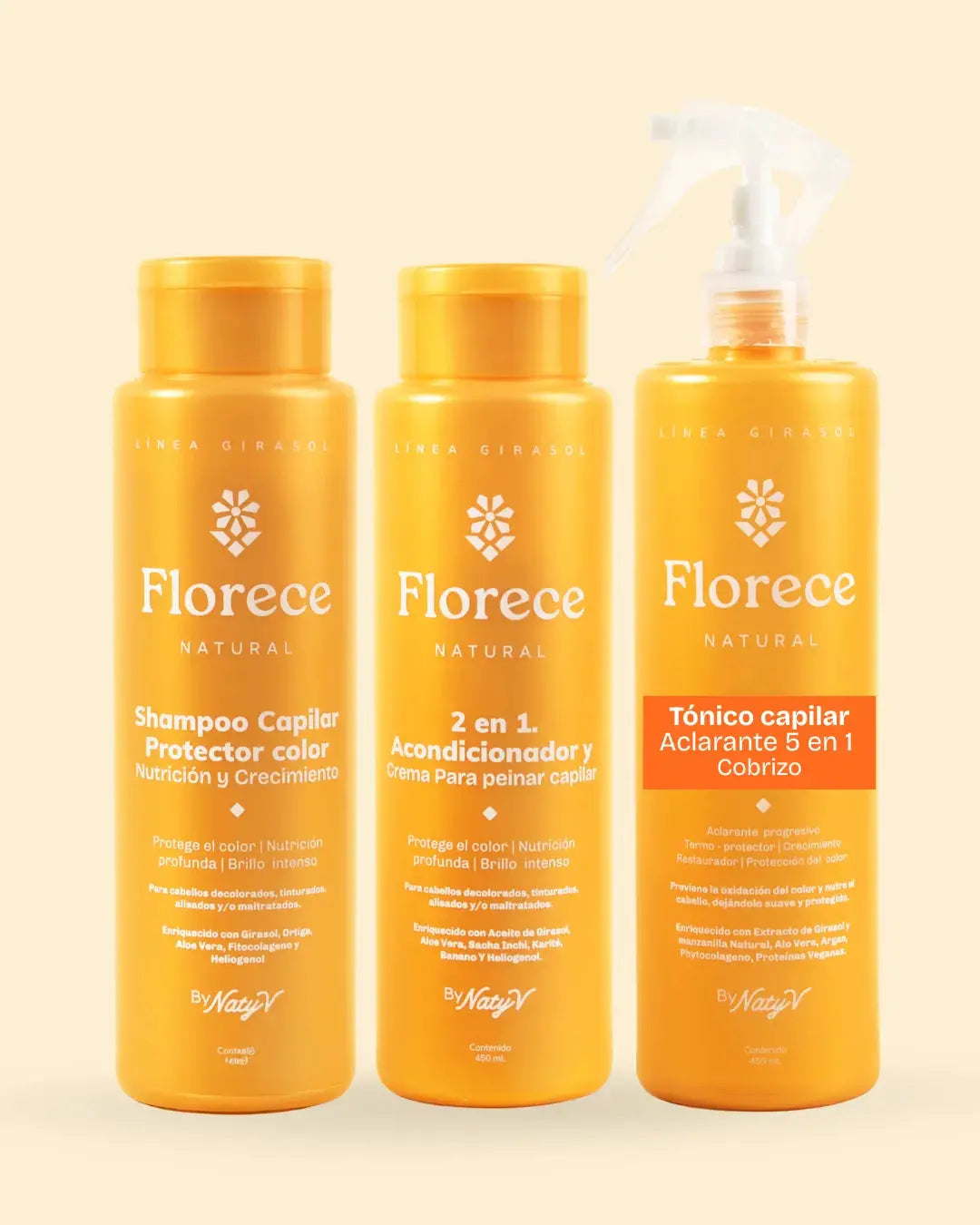 Kit Girasol Aclarado Capilar COBRIZO