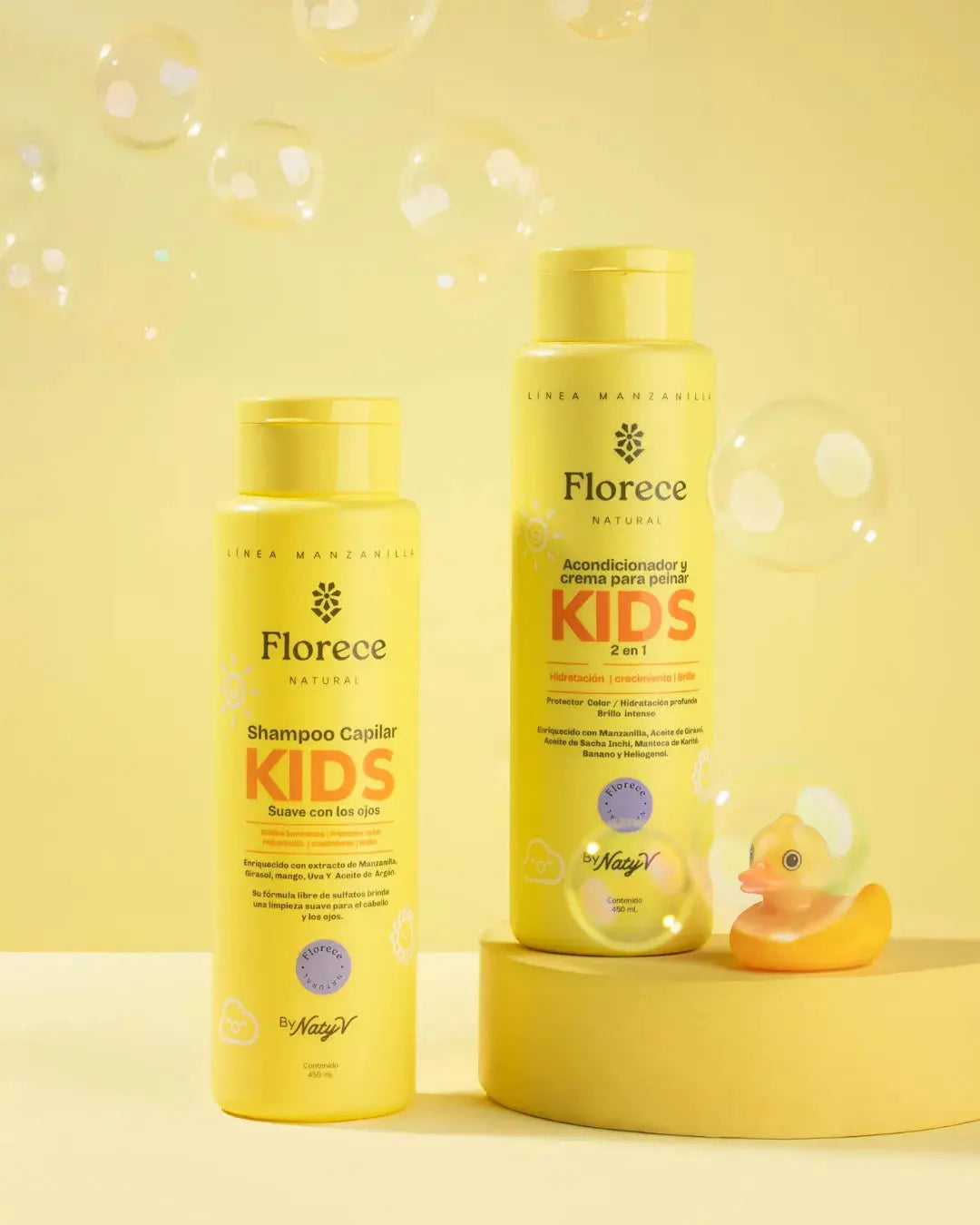 Kit Manzanilla Capilar - Kids