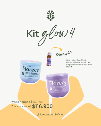 Kit completo Reto 360 Glow Florece 🌻