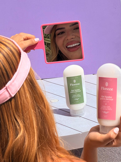 RELANZAMIENTO – GEL FIJADOR DE ALOE VERA. Línea rosa