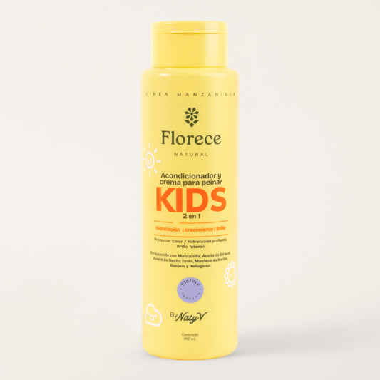 Acondicionador y Crema para Peinar Capilar - Manzanilla Kids 2 en 1