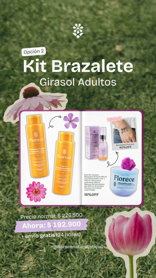 Kit Brazalete Girasol🌻