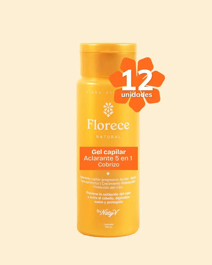 Gel Crema Aclarante Capilar 5 en 1 RUBIO | Caja