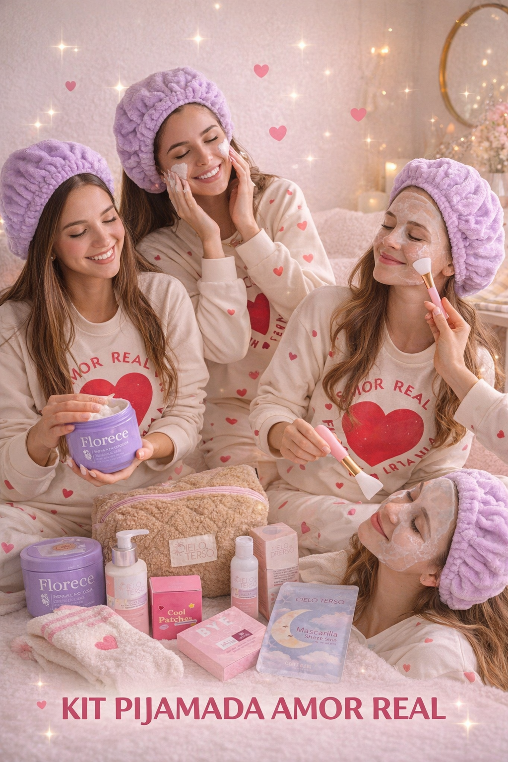 Kit Pijamada/amor real