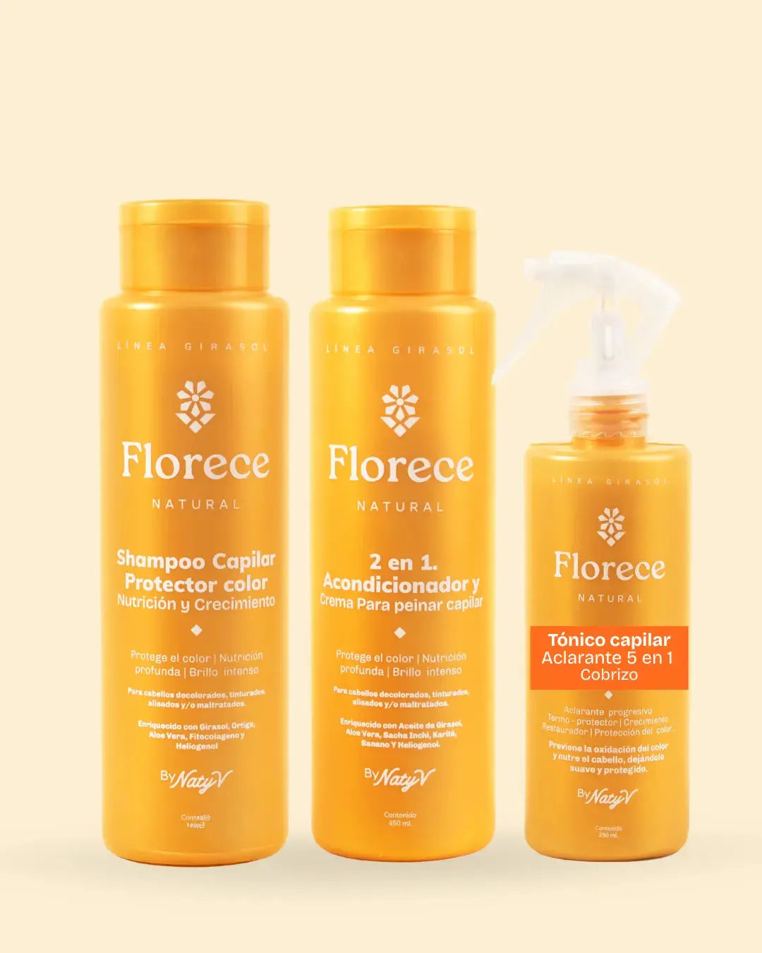 Kit Girasol Aclarado Capilar COBRIZO