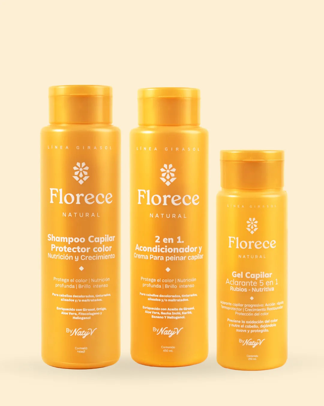 Kit Girasol Aclarado Capilar RUBIO
