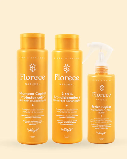 Kit Girasol Aclarado Capilar RUBIO