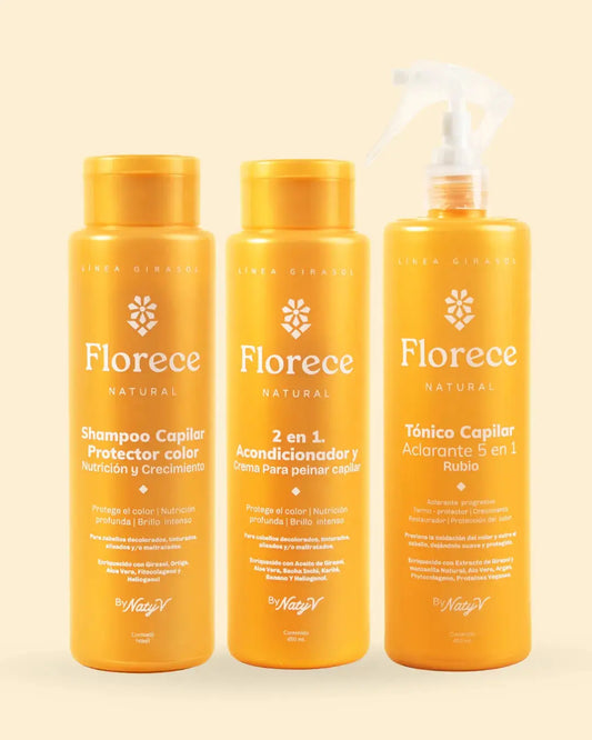 Kit Girasol Aclarado Capilar RUBIO