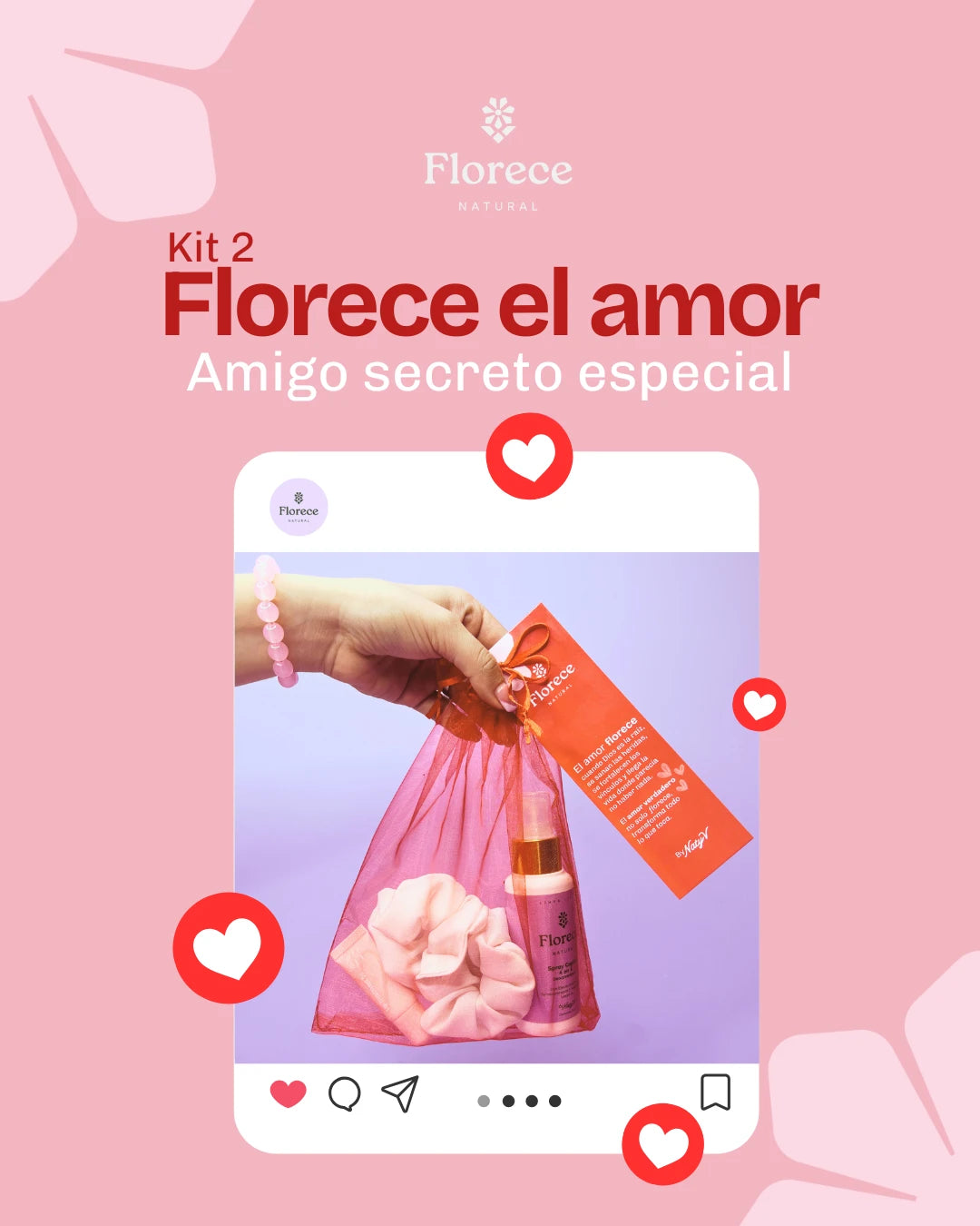 🌹 Kit Florece el Amor 2 – Amigo Secreto Especial